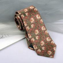 1 Pezzo Cravatta stampata fatta a mano, stile alla moda e di tendenza, adatta per uso quotidiano o per festa - Multicolore - Visualizzare 19