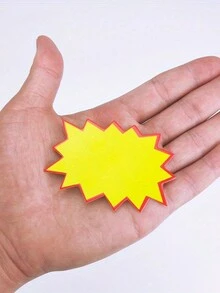 50 Miếng Dán Nhãn Giá, Giấy Quảng Cáo Nhỏ, Thẻ Giá Sản Phẩm, Thẻ Giá Thị Trường, Bắt Mắt Và Hiệu Quả Để Quảng Cáo Bán Lẻ Và Sản Phẩm. - Nhiều màu - Xem 1