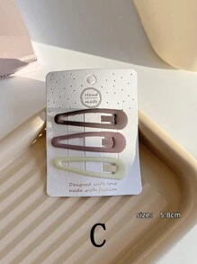 DIYPLUS 15pcs Pink Hair Clips Set: Heart, Star Shape BB Hair Clips & Matte Gradient Side Bangs Hair Clips, Suitable For Daily Use (Can Be Purchased Separately, 3pcs/Set If Purchased Separately),Pink Accessoriesy2k,Hair Barrettes Claw Clips, Cute Accessories