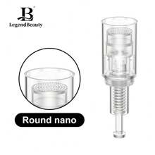 10/50Pcs Bayonet Derma Pen Cartridge Fit For N2/M5/M7 Screw Derma Pen Cartridge Suitable For L1/L3/L6/L8 - Clear - View 17