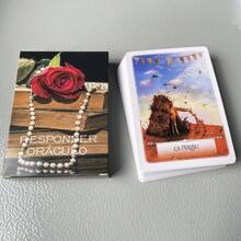 Mazo de cartas oráculo en español, Con Set de 52 cartas para la adivinación y profecía, mensajes de amor de la fortuna y libro guía en formato PDF - Multicolor - Ver 9