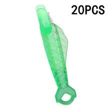 20pcs Plastic Sewing Needles Threader, Mini Automatic Sewing Needle Threader, Fish Shaped Sewing Needle Threading Tool, Suitable For Small Eye Needle Work, Embroidery, DIY Sewing Art And Craft, Easy And Fast Sewing Needle Threading - Green - View 9