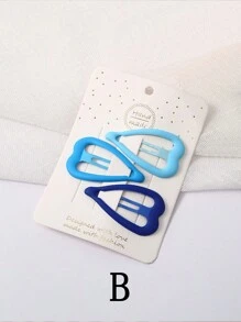 DIYPLUS Juego de 15 pinzas para el cabello de color rosa, pinzas para el cabello con forma de corazón y estrella, pinzas para el cabello con degradado mate para el flequillo lateral, adecuadas para uso diario (se venden individualmente en juegos de 3 piezas), accesorios rosas para el Día de San Valentín, pinzas para el cabello, pasadores para el cabello, accesorios lindos