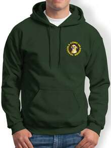 Men Sweatshirts - Màu xanh lá cây đậm - Xem 1