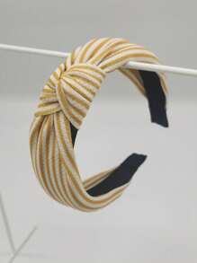 1pc Women Rainbow Stripe Vintage Headband Fashionable Hair Hoop For Holiday And Daily Wear,Hairband,Hair Hoop,Hair Accessories Headbands