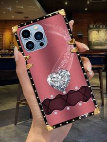1 Ốp Điện Thoại Chống Rơi Hình Trái Tim Kim Cương Thương Hiệu Thời Trang Tương Thích Với IPhone 7P/8Plus/XR/XSMAX/11/11Pro/11ProMax/12/12Pro/12ProMax/13/13Pro/13ProMax/14/14Pro/14Plus/14ProMax/15 /15Pro/15Plus/15ProMax/Samsung Galaxy Z Flip3/Z Flip4 /S23 FE/S20+/S20U/S21U/S22U/S23U/S24 Ultra 5G/Note20 Ultra/Note10+/A04E/A05/A12/A13 4G/A14/A15/ A22/A23/A24/A25/A32/A33/A34/A52/A53/A54/A55/A72/A73 5G/OPPO A38/A18/A78 5G/A98/A79 5G/Realme C53/C55/Redmi Note12 Pro+ 5G/ Các mẫu Note13 Pro/Vivo Y36 5G. Vỏ điện thoại sẽ hiển thị các màu sắc khác nhau dưới các ánh sáng khác nhau và có lớp màng bảo vệ trên hoa văn, vui lòng tháo ra trước khi sử dụng. - Nhiều màu - Xem 7
