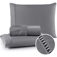 Jogo de Cama 400 fios Com Elástico Padrão Hotel Todos os Tamanhos