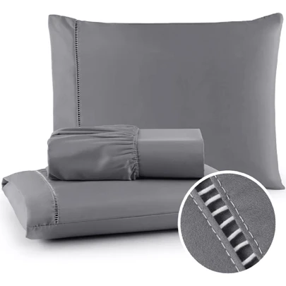 Jogo de Cama 400 fios Com Elástico Padrão Hotel Todos os Tamanhos