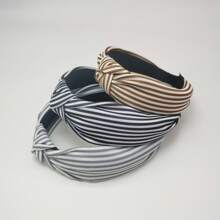 1pc Women Rainbow Stripe Vintage Headband Fashionable Hair Hoop For Holiday And Daily Wear,Hairband,Hair Hoop,Hair Accessories Headbands