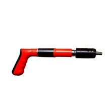 Herramienta de fijación para techos, soporte de pared para aire acondicionado, pistola de clavos para instalación de tuberías, clip para conducto, sujetador de ranura de línea, colgador de aire acondicionado, fijador de pared de cemento, pistola de clavos, mini pistola de clavos para renovación (sin clavos incluidos)