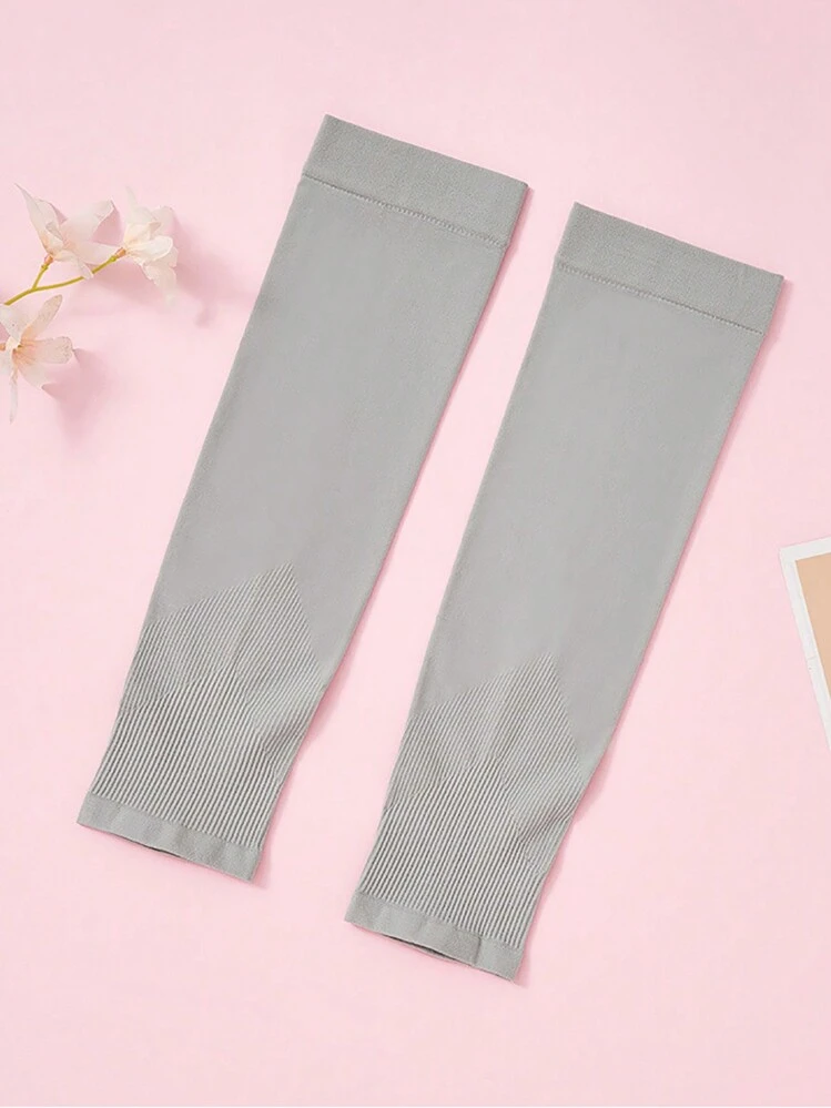 1pair Nylon Sun Protection Women's Arm Sleeves, Ice Silk UV Protection Arm Cover For Outdoor Activities | SHEIN USA