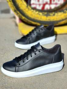 Men Sneakers - 黑色 - 查看 3