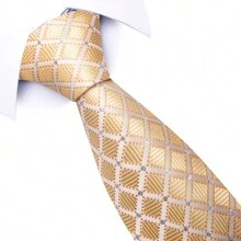 AlanKing 1 条男士英式领带 8 厘米佩斯利经典蓝色条纹，适合商务和婚礼 - 混色 - 查看 17