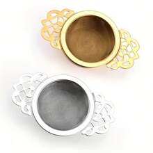 إبريق شاي مع أوعية تنقيط من الفولاذ المقاوم للصدأ، منخل شاي ورقي أوراق حرة، أوعية ترشيح الشاي، منخل الشاي المطلي بطبقة دقيقة للشاي الحر، مناسب للمطاعم والرجوع إلى المدرسة