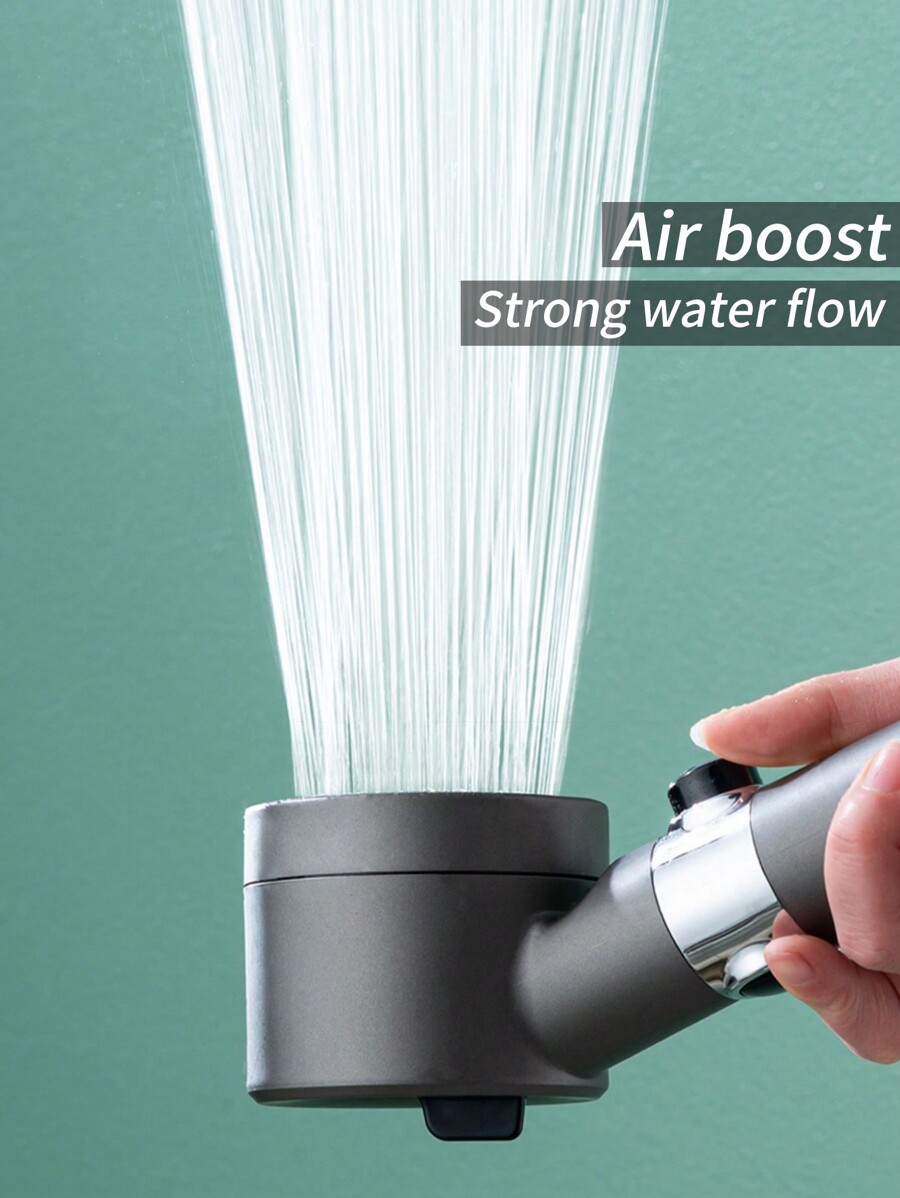 High Pressure Shower Head With Handheld, With Pause Switch 3 Spray