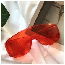 1 件装防护眼镜防冲击防溅防尘眼镜男女款户外和实验室使用眼镜配件