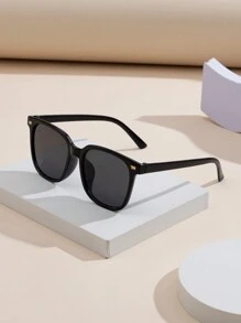 1pair Kids' Geometric Nail Design Fashion Glasses, Suitable For Outdoors, Color Options Available