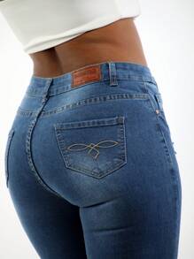 jeans sexy jeans - Azul Marino - Ver 3