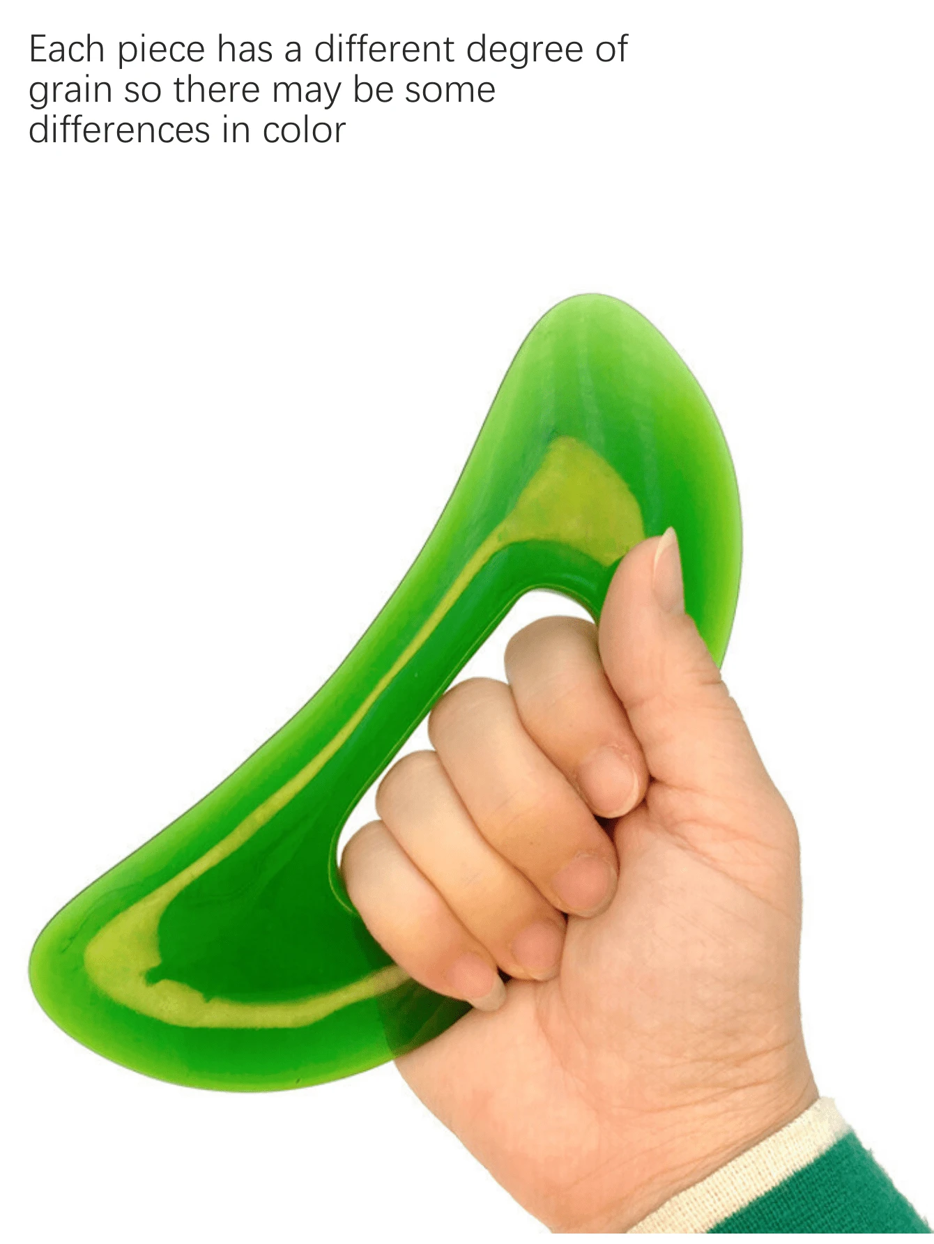 1 pièce Grand panneau de gua sha en nid d