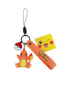 1入Pc真品Pokemones模型鑰匙扣動漫卡哇伊卡通角色手辦模型造型玩具Pikachues，Jenny Turtle Pocket Monsters寵物PVC鑰匙扣包電話掛件玩具禮品裝飾收藏配件（部分零件可能隨機） - 彩色 - 查看 8