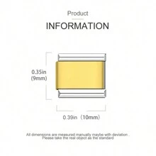 2024年頂級品質9x10mm魅力手鍊不銹鋼珠寶製作配件Diy意大利魅力手鍊製作 - 彩色 - 查看 16