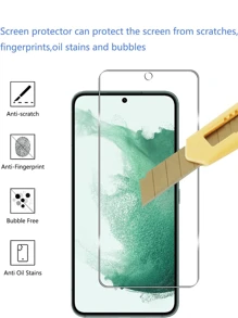 4 buc. folie de protecție pentru ecran din sticlă securizată de înaltă definiție pentru Samsung, Honor, Moto, Pixel, Redmi