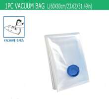 5 pièces Sac de compression sous vide [Pompe non incluse] Pour vêtements, couettes, rangement dans les armoires - Économise 80% de l'espace, sac de rangement pour le voyage (4 tailles disponibles) Décorations, Décor de fête, Décor de chambre, Organisateur, Rangement à la maison, T-shirt blanc femme, Pantalon noir femme, Vêtements d'hiver pour femme, Robe