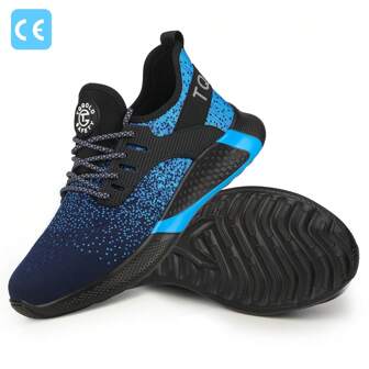 Wide Fit Plus Size Safety Shoes For Women, Kevlar Composite Toe Cap, Puncture-Proof, Air Cushion Sole