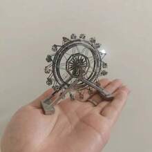 Modelo de Montagem Metálica 3D, Quebra-cabeça de Fivela de Aço Inoxidável DIY, Modelo de Arquitetura, Sem Necessidade de Cola, Presente de Aniversário, Ornamento Decorativo, Panteão, Carrossel, Roda-gigante, Campo de Futebol, Jardim de Suzhou