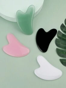 1入組面部按摩滾輪樹脂心形按摩板眼球按摩肌腱板美容板 - 彩色 - 查看 7