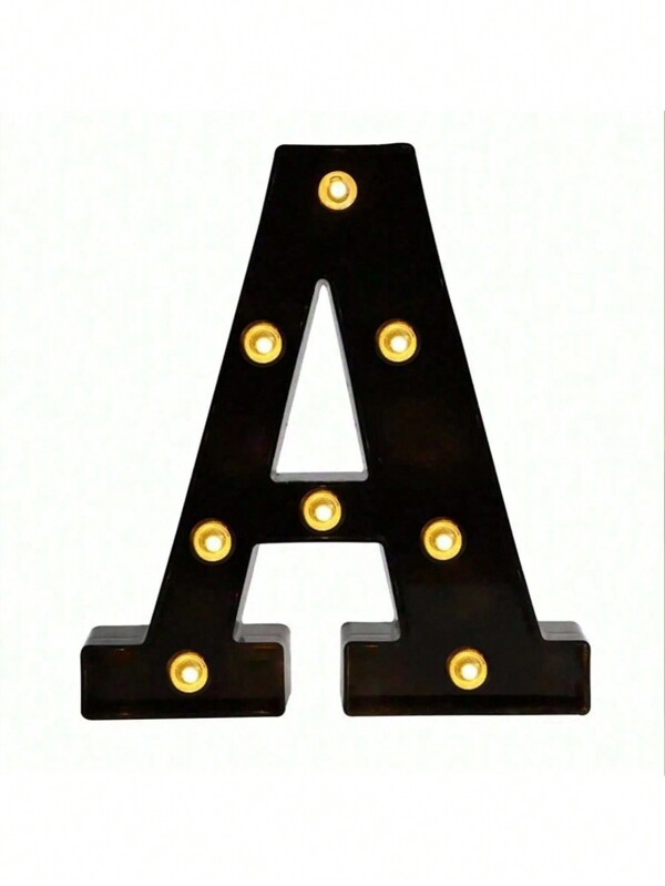 1pc LED Letter Lights Sign Light Up Marquee Letters Sign For Night Light Wedding Birthday Party Lamp Home Bar Decoration