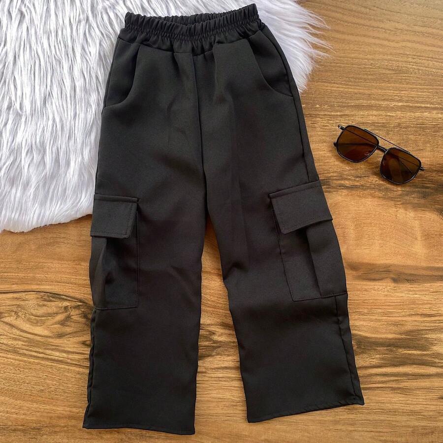 Young Girls Pants - màu đen - Xem 1