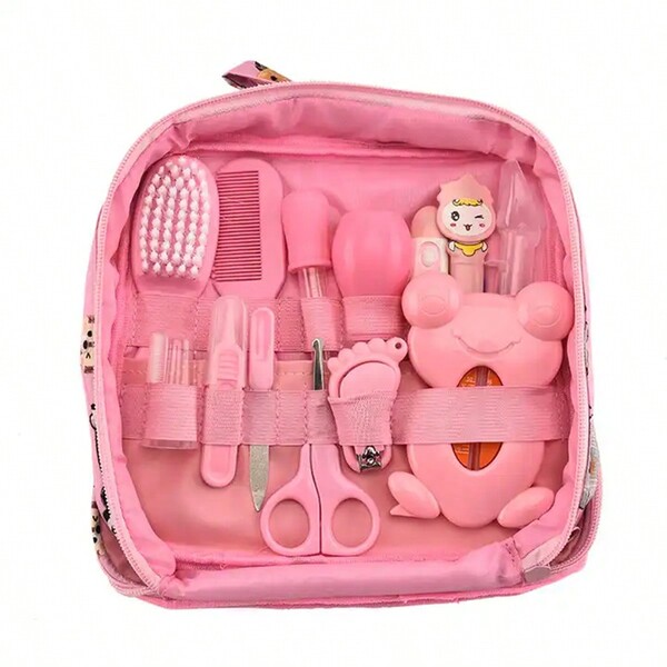 Juego de aseo de bebé mejorado completa kits de cuidado del bebé herramientas esenciales para padres seguros y convenientes baby showers regalo kits de aseo infantil kits de cuidado de la salud del bebé