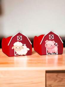 50 Forminhas Personalizadas Tema Fazendinha