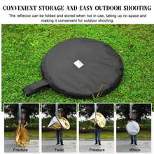 Fotografia Foto Refletor Cinco em Um Portátil Placa de Luz Dobrável para Foto 30/60/110CM