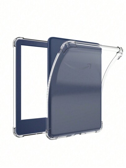 Transparent Protective Case For 6.8" Kindle Paperwhite Signature Edition (11th Gen 2021), Kindle Paperwhite 6 [12th Gen 7" 2024], Kobo Clara 2E 6" - Slim TPU Protective Cover, Scratch-Resistant, Precise Camera Cutout And Port Access - Compatible With New Kindle Paperwhite Signature Edition - Suitable For Reading, School Or Gift, Reading Accessories, Minimalist Design, Durable Protection, EBook Reader Accessories, Book Lovers