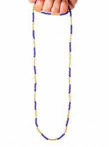 10 Collares 7 Potencias Orula Eleggua Obatala Yemaya Shango Oggun Oshun Ochosi Mazo Potección Yoruba - 55 cm - Ver 3