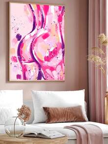 Una poster di pittura ad olio di corpo erotico colorato, poster di pittura d\"arte del corpo umano, scelta regalo ideale per decorazione camera, corridoio, camera da letto, soggiorno, studio, stanza da pranzo, pittura di decorazione parete dello studio, dipinto a tela di decorazione per la casa, senza cornice - Multicolore - Visualizzare 2