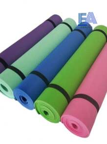 FANOVA Esterilla antideslizante de espuma EVA para Yoga, colchoneta cómoda de 4MM para hacer ejercicio-4MM de grosor, Pilates y gimnasia - Multicolor - Ver 3