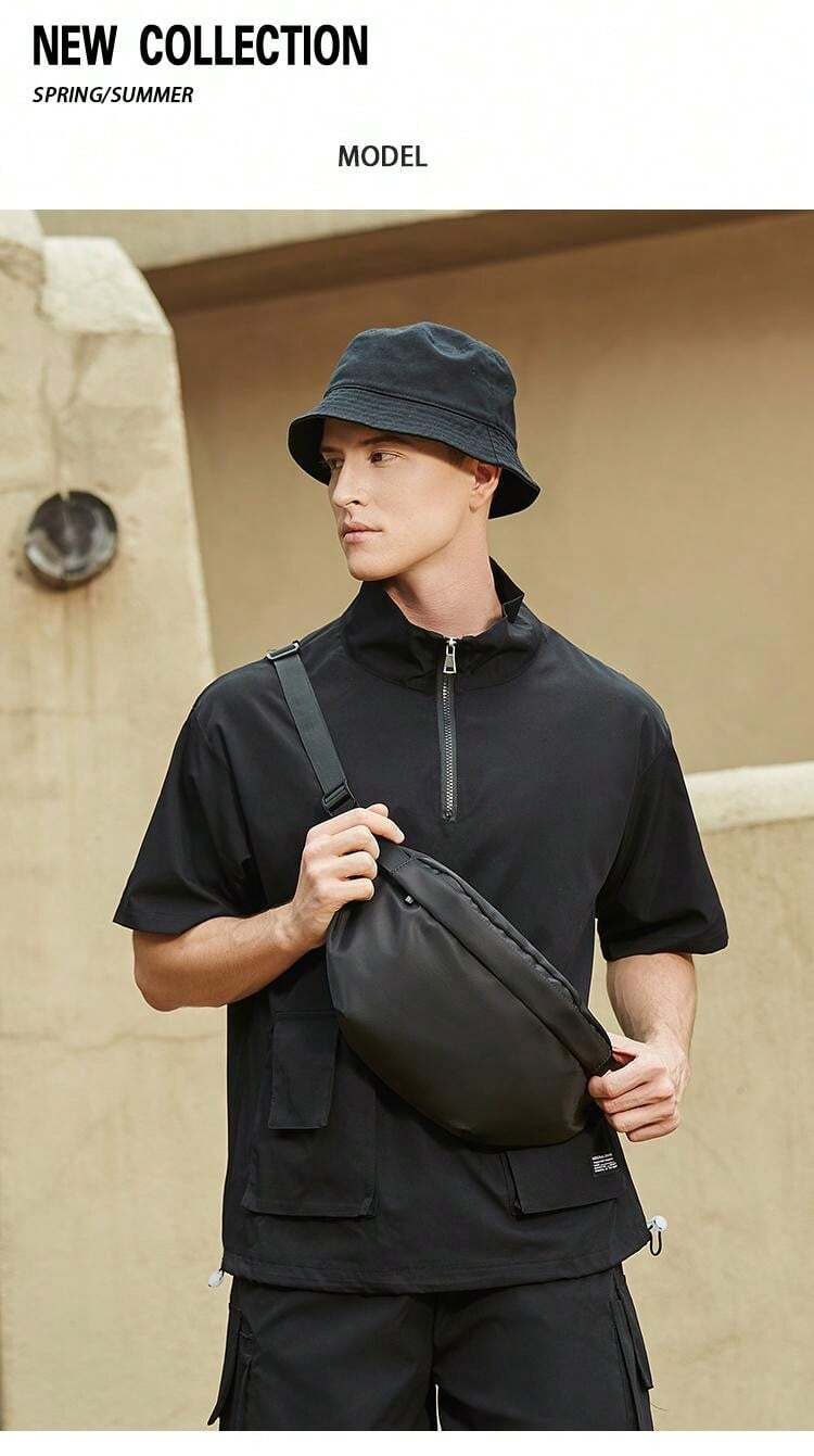 Zaino A Tracolla Uomo DORRISO In Tela Rosso – 29x13x33 Cm, Leggero E Capiente, Per Lavoro, Scuola, Viaggio E Outdoor