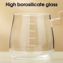Taza mezcladora eléctrica, taza de mezcla eléctrica que se agita sola, taza de café que se agita sola de 400ml de peso ligero y alta velocidad, taza de vidrio que se mezcla y agita sola para el hogar (pilas AAA no incluidas), de vuelta a la escuela