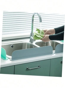 Protège-éclaboussures de lavabo de cuisine 1 pièce, accessoire de lavabo de cuisine, tampon absorbant d"eau du robinet, planche à évier adaptable, lavable et réutilisable, cadeaux de pendaison de crémaillère