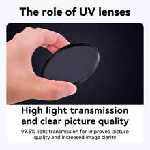 UV鏡頭濾鏡攝影HD鏡頭UV濾鏡超薄相機配件40.5mm 39mm 43mm 46mm 49mm 52mm 55mm 58mm 67mm 72mm 77mm 82mm - 52 - 查看 3