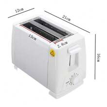 Tostadora Eléctrica De Pan 2 Rebanadas 6 Niveles - Multicolor - Ver 3