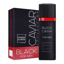 Black Caviar Perfume Paris Elysees Black Caviar Eau De Toilette Masculino Black For Men Caviar Collection - EDT 100ml Original Lacrado - Amadeirado e Terroso - Visão 1