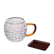 6pcs/Set 120ml Pumpkin Glass Cup; 12pcs/Set Or 6pcs/Set Or 4pcs/Set Options Available - Clear - View 8