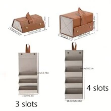 旅行太陽眼鏡收納盒-可折疊設計,多個插槽眼鏡收納盒-緊湊掛眼鏡架陳列架 - 多功能眼鏡收納盒 - 查看 10