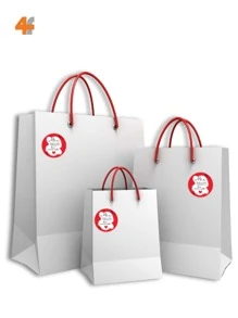 Gift Wrap Tags - 紅色 - 查看 3