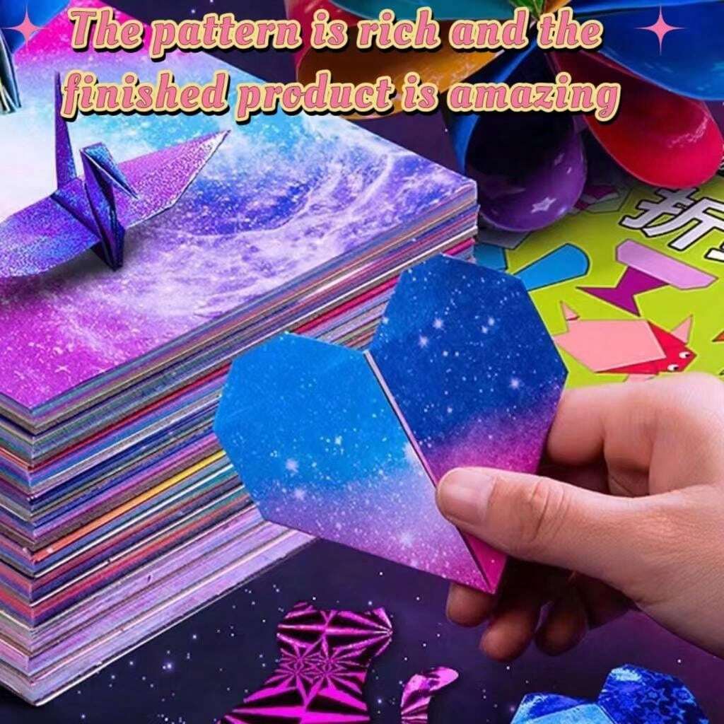 Papier Origami 520 Pièces 10 Couleurs 5x5cm - Carrés Colorés Pour Pliage Et Créations Artistiques