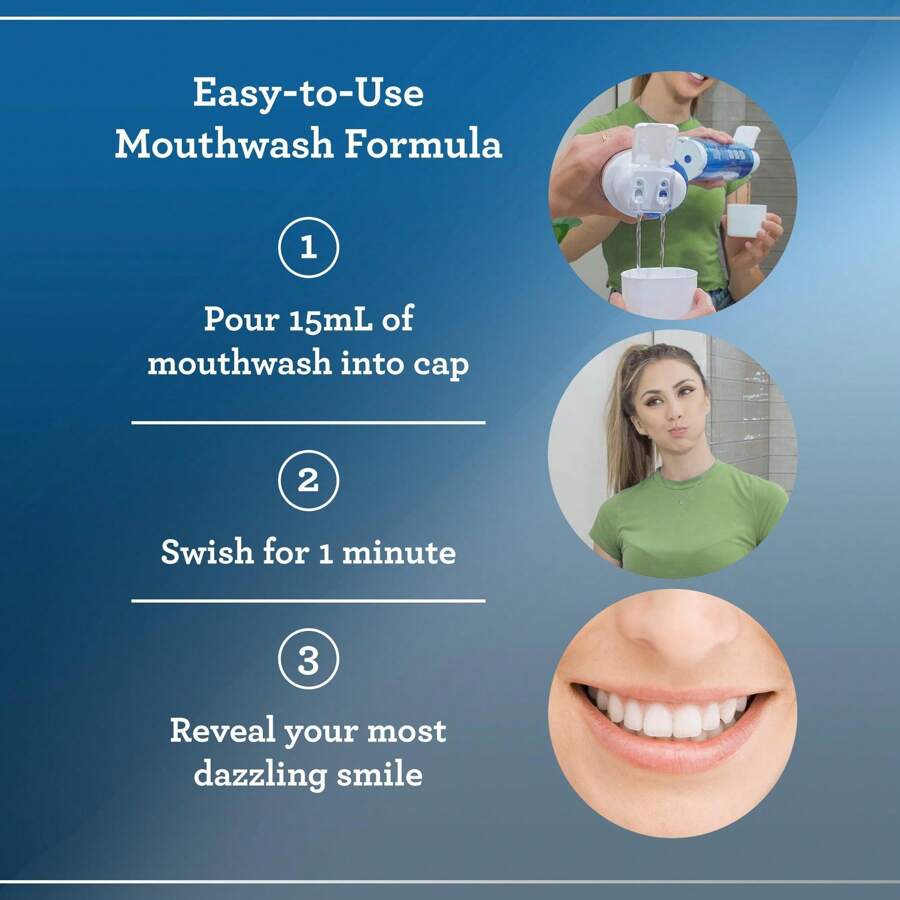 GuruNanda Dual Barrel Oxyburst Whitening Mouthwash (20 Oz) SHEIN USA